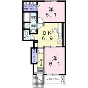 カームリーBの間取り画像