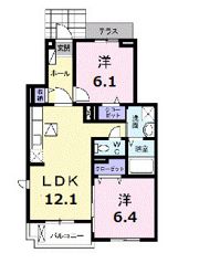 イースト・アイランドⅡの間取り画像