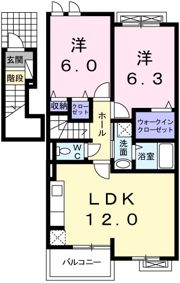 セントラル三田の間取り画像