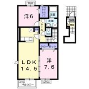 カーサ東山の間取り画像