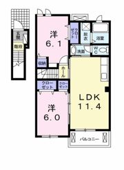 アステール ホーラーの間取り画像