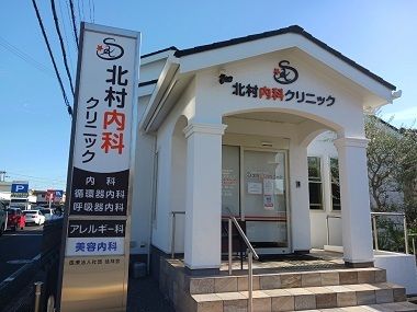近くの北村内科クリニックまで1,000m(徒歩13分)