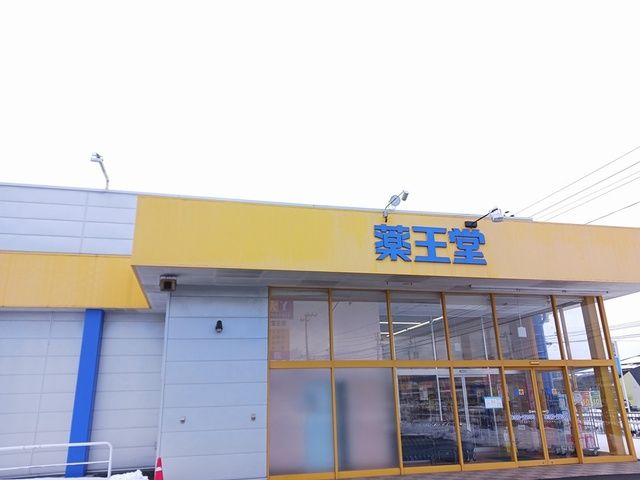 近くの薬王堂大館店まで533m（徒歩7分）