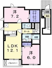 アヴェニューBの間取り画像