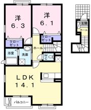 セイバリー スマイルの間取り画像