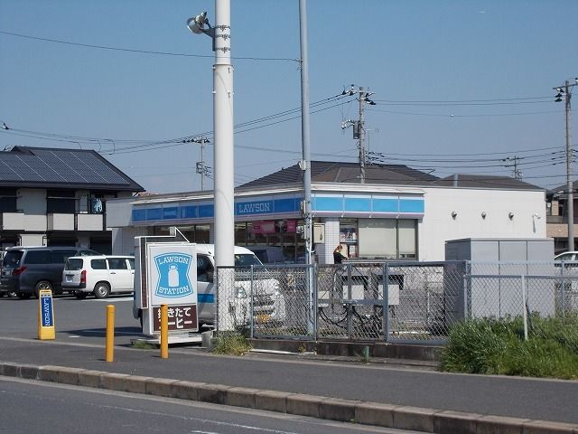 近くのローソン市原岩崎店まで500m(徒歩7分)