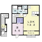 フルールⅣの間取り画像