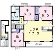 メゾンコンフォートの間取り画像