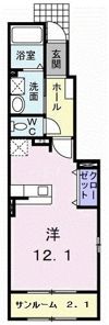 アルティシモの間取り画像