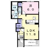 ヴィラ フェリーチェの間取り画像