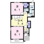 サンフィオーレ Bの間取り画像