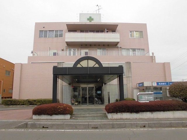 近くの守谷慶友病院まで1,350m（徒歩17分）