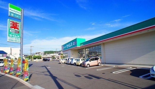 近くのドラッグストアまで300m（徒歩4分）