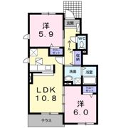 エスポワールの間取り画像