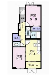 カミーノの間取り画像
