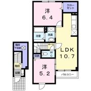 エレガンスⅡの間取り画像