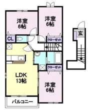 Grouse 壱番館の間取り画像