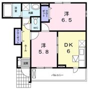ボニートAの間取り画像