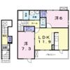 ボニートAの間取り画像