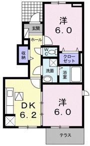 ミルトⅣの間取り画像