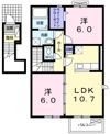 ミルトⅣの間取り画像