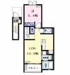 カルム エミーの間取り画像