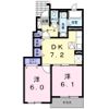ハナミズキ Ⅰの間取り画像