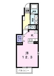ブルーガーデニアの間取り画像