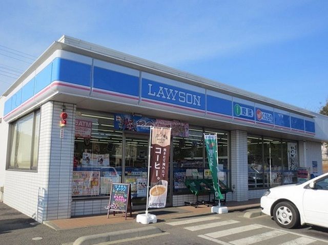 近くのローソン浜北新原店まで450m(徒歩6分)