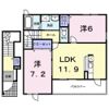 パシフィックサイドBの間取り画像