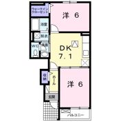 クレーデレドーノタカ＆ヨッシーの間取り画像