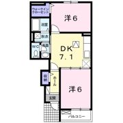 クレーデレドーノタカ＆ヨッシーの間取り画像
