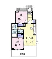 メゾン－15の間取り画像