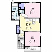 フレシール小倉東Bの間取り画像