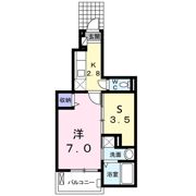 ジェルメ・メゾンの間取り画像