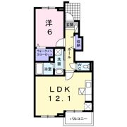 メゾンドゥエスポワ－ルⅡ－Bの間取り画像