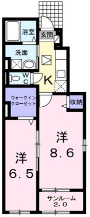 ミッテ舞子の間取り画像