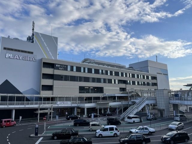 近くの土浦駅まで800m（徒歩10分）