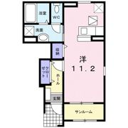 レジダンス ミスト Ⅰの間取り画像