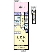 カーサ フルジェンテⅡの間取り画像