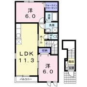 グリーンメゾンⅡの間取り画像