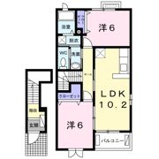 エスポワールⅠの間取り画像