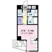 メリア北浦和の間取り画像