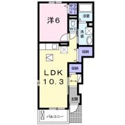 メルベイユテリトワールアコールの間取り画像