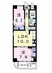 グラン・ルミエールの間取り画像