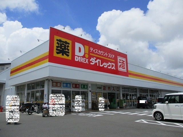 近くのダイレックス小松店まで400m（徒歩5分）