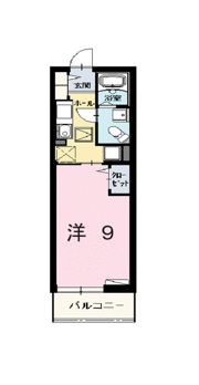 スカイコート5の間取り画像