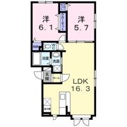 ポレールの間取り画像