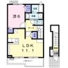 アスカ Dの間取り画像