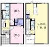 岬町望海坂戸建Bの間取り画像